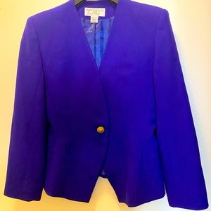 Sauville Blazer with Shoulder Pads Vintage